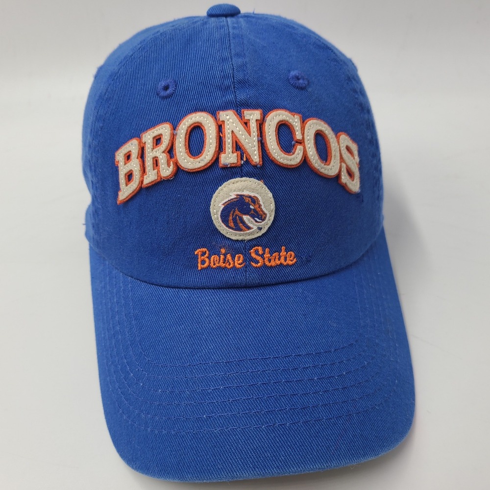 Boise State Broncos Hat Strapback (Fits Small) Top of the World Blue Orange NCAA